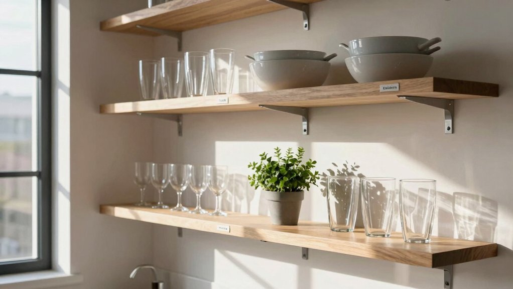 accessible organized stylish shelving