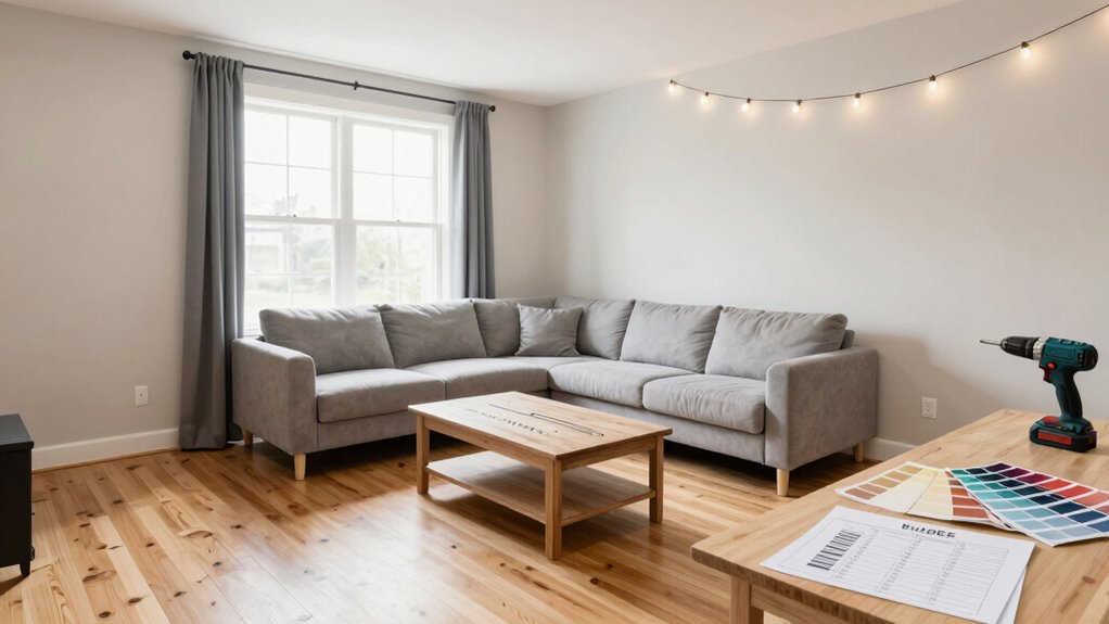 affordable living room makeovers