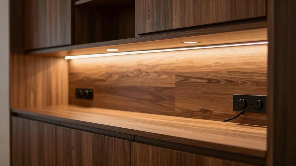 bar lighting and wiring