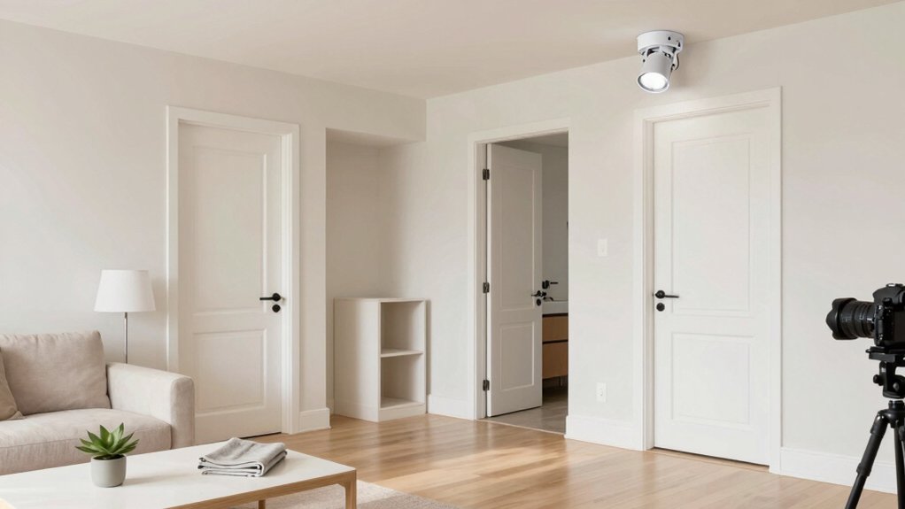 clear bright functional staging