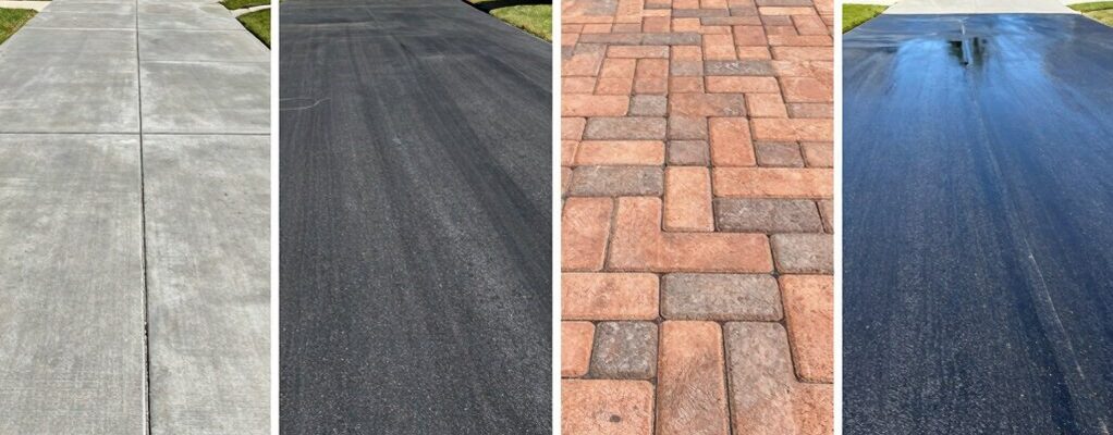 driveway material comparison overview