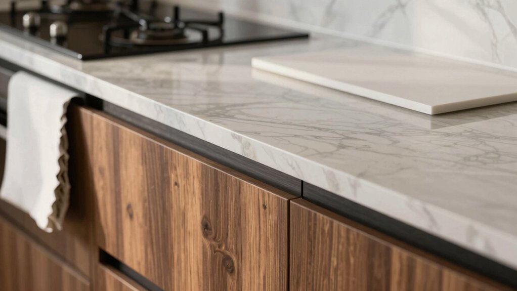 matching finishes and textures