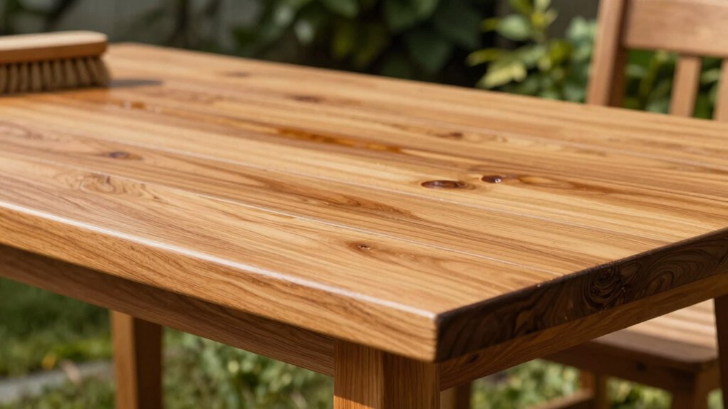 surface preparation for teak