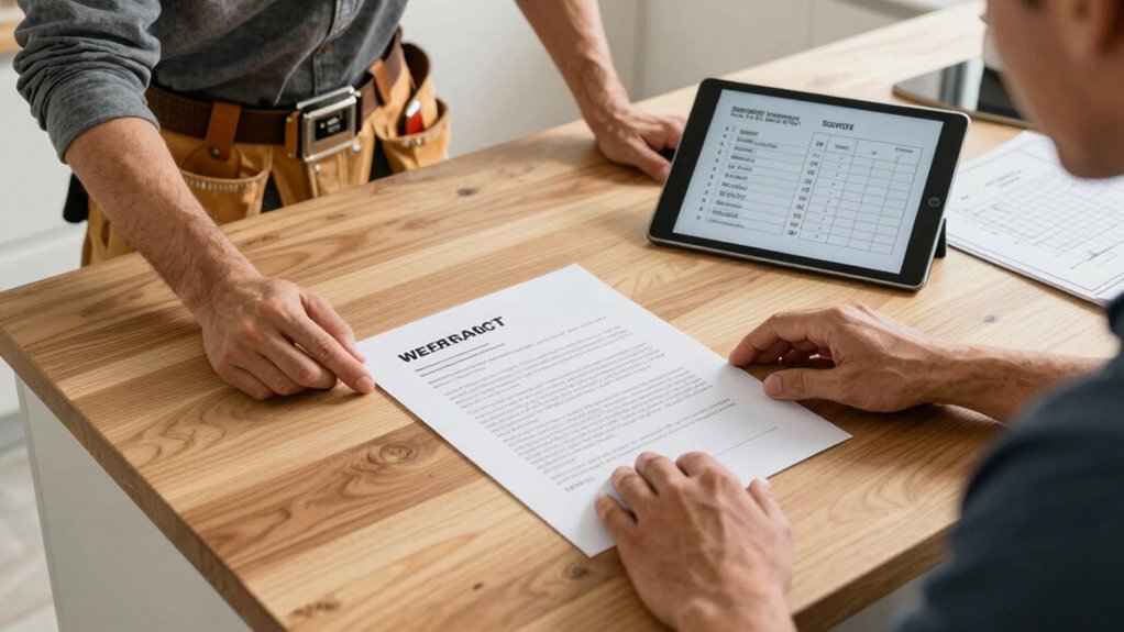 verify contract and warranties