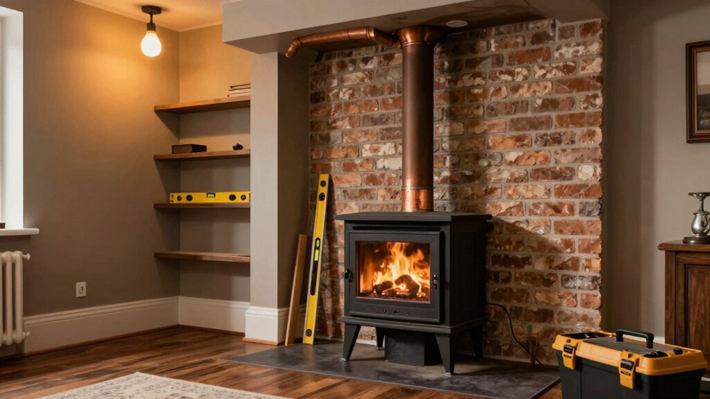 wood burner installation budgeting