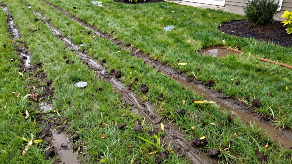 yard drainage assessment techniques