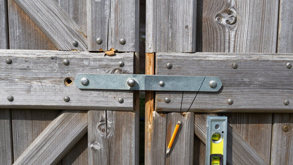 check hinges and posts