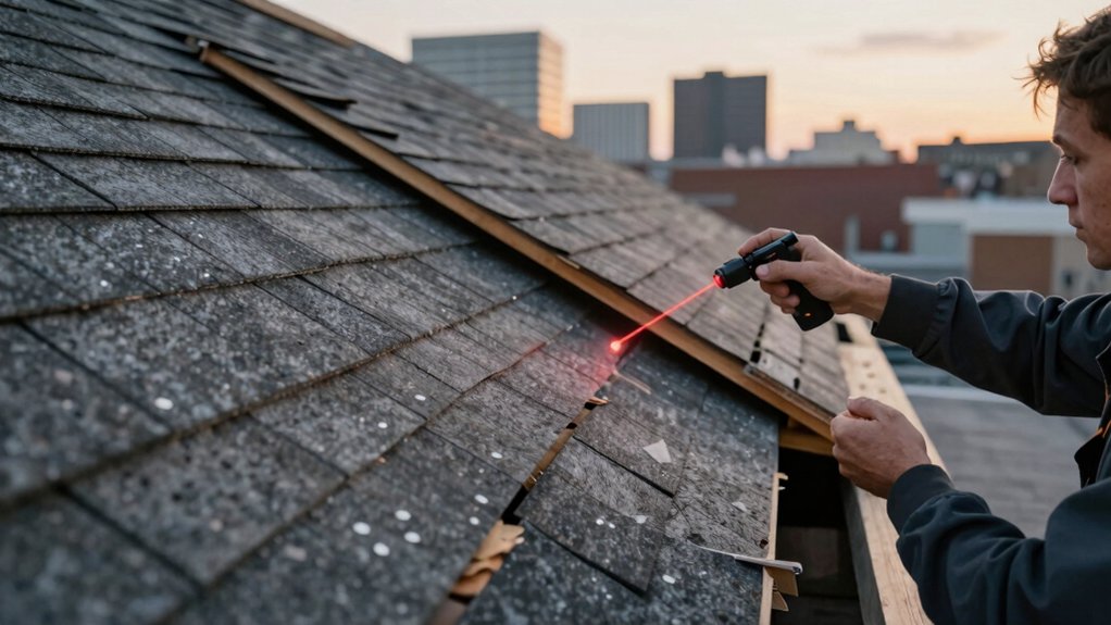 detect deck and roof issues