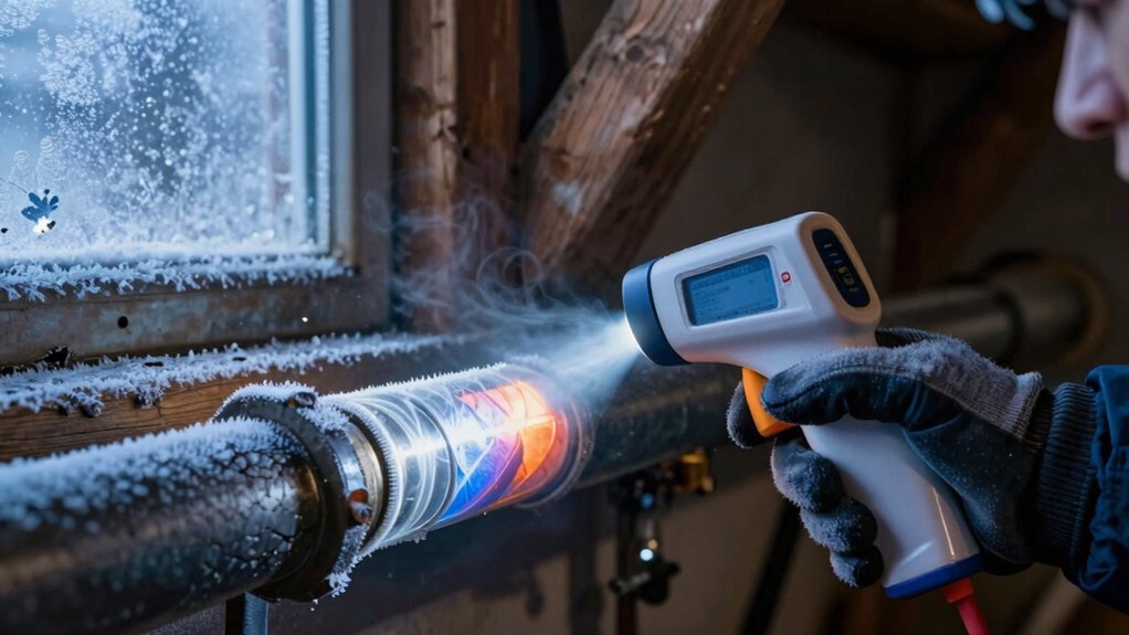 identify and insulate vulnerable pipes