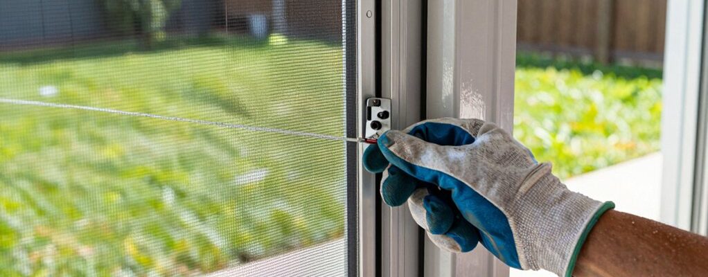 re screening prevents bug entry