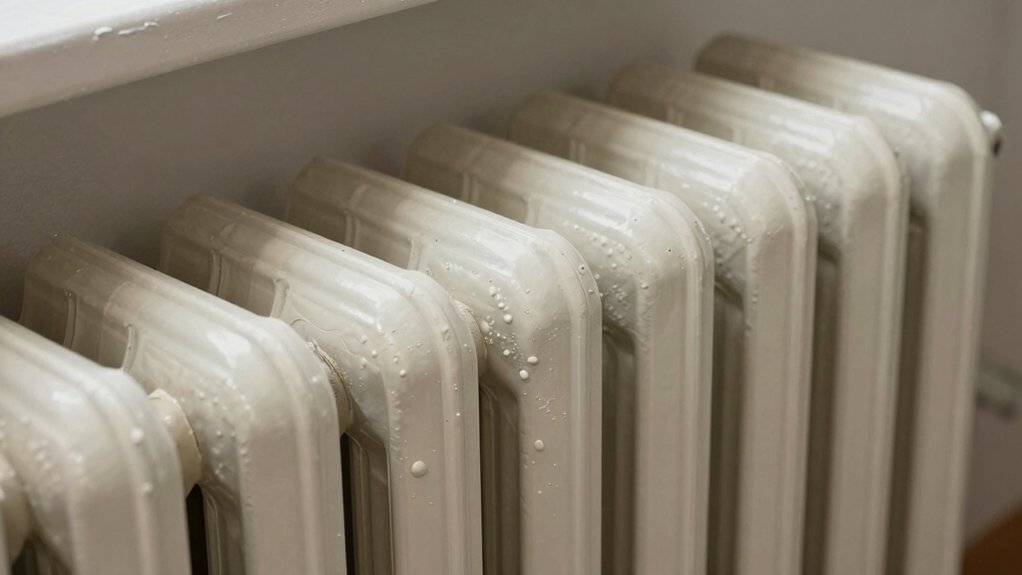 use heat resistant radiator paint
