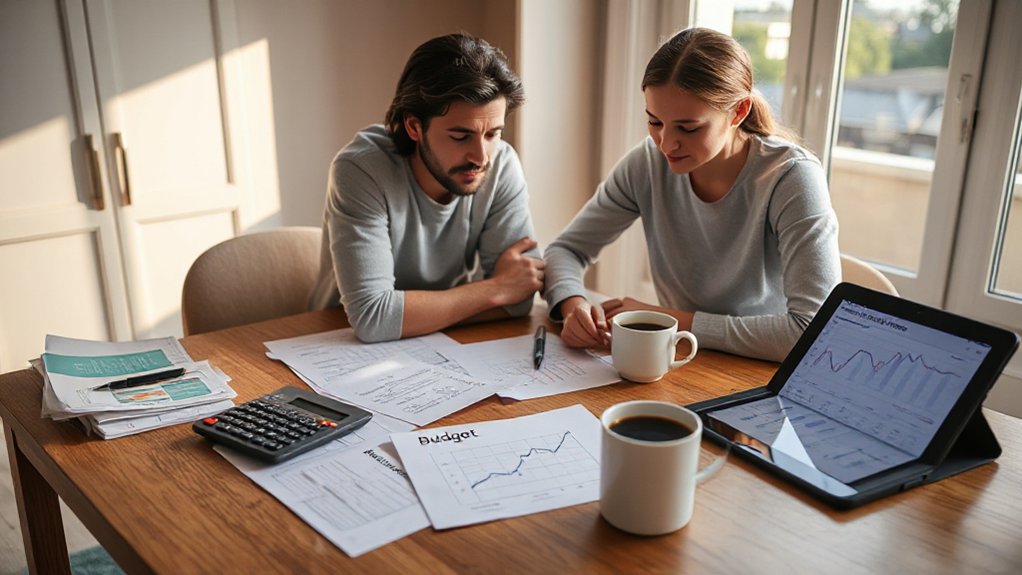 calculate budget adjust save