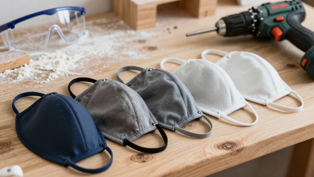 choose appropriate dust masks