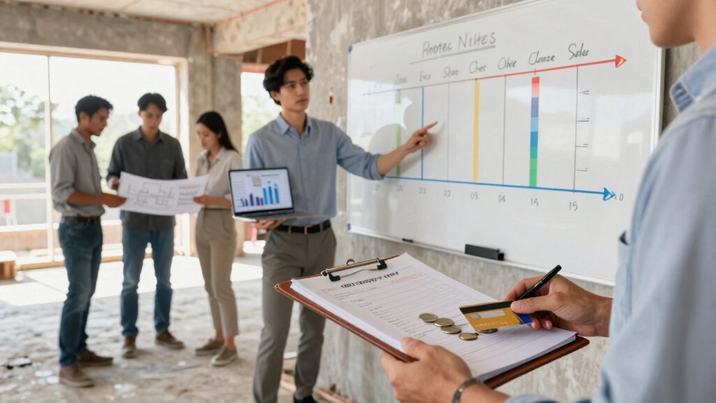 clear payment and financing terms