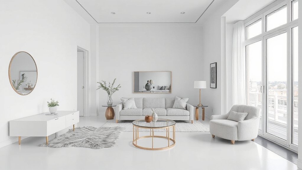 cohesive color reflective space