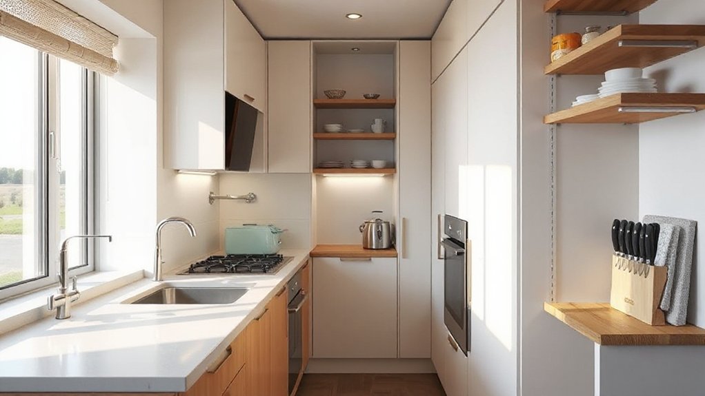 efficient small kitchen design