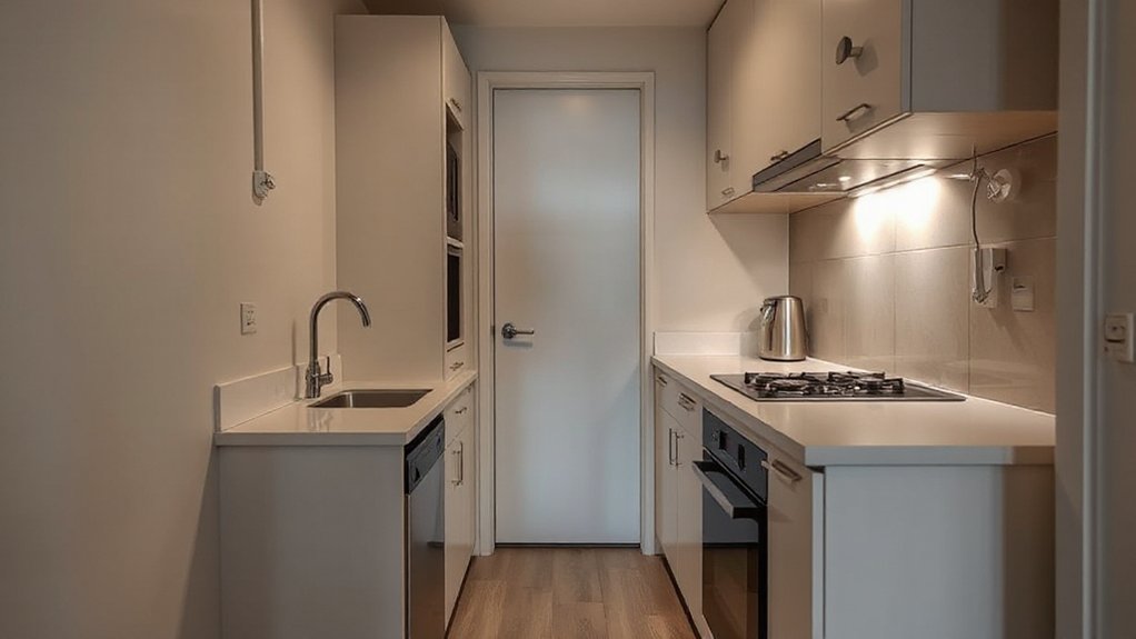 efficient small kitchen layout