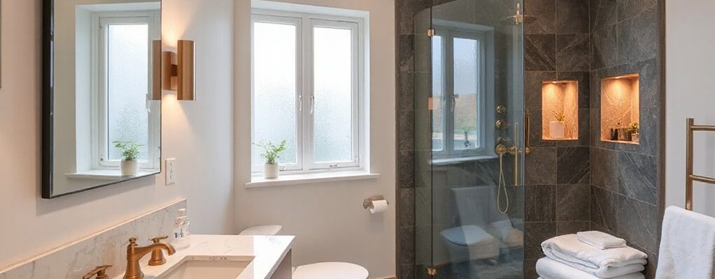 elegant semi detached bathrooms