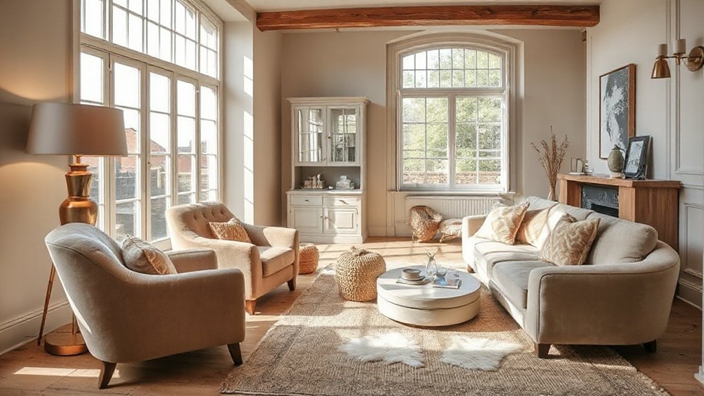 functional adaptable textured interiors