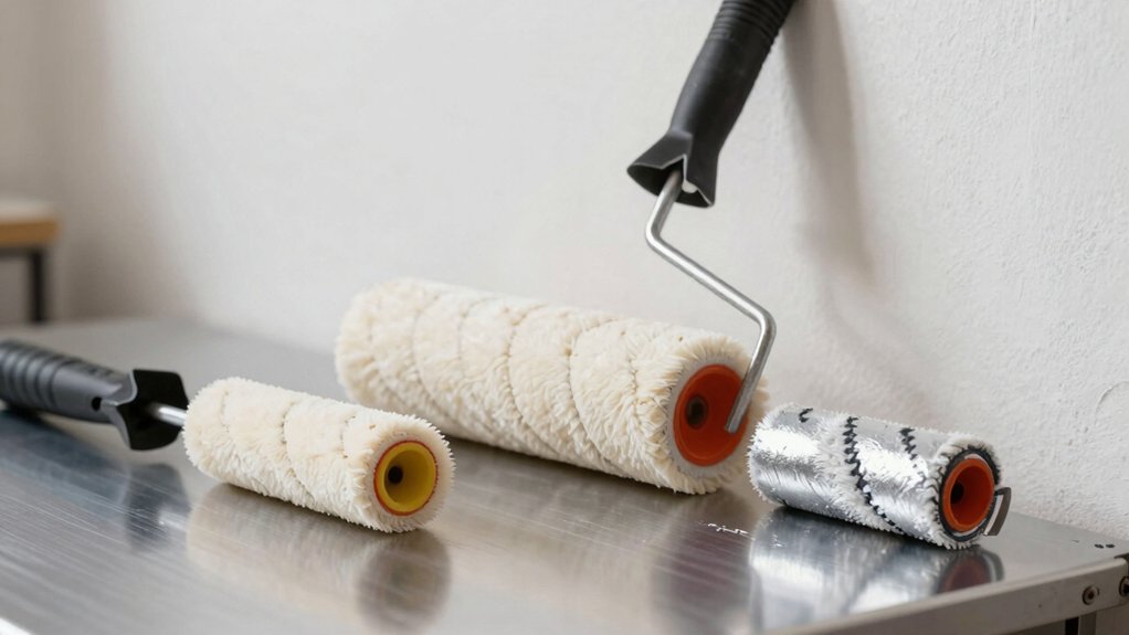 smooth surface paint application