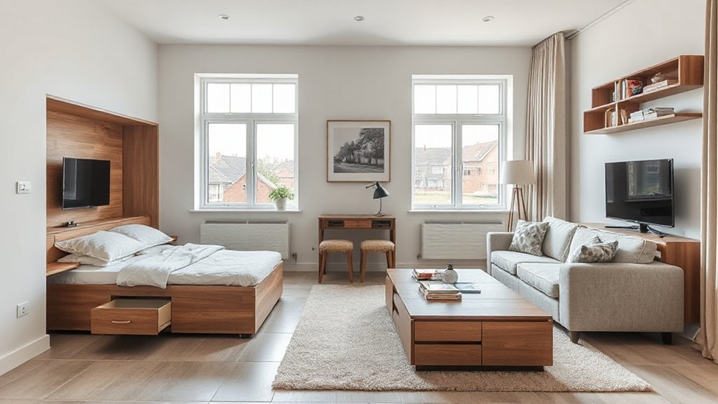 space saving multifunctional furniture