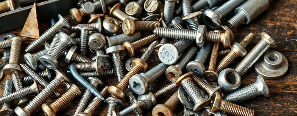 variety of home fasteners