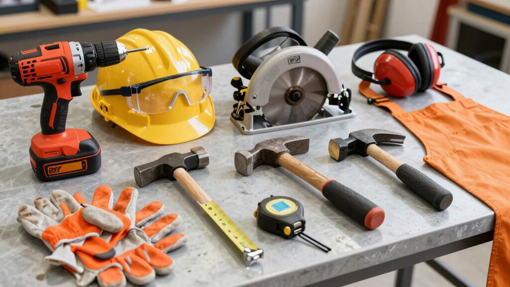 wear protective safety gear