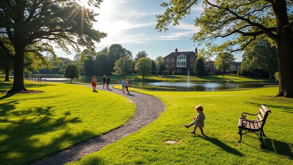 accessible green recreational spaces