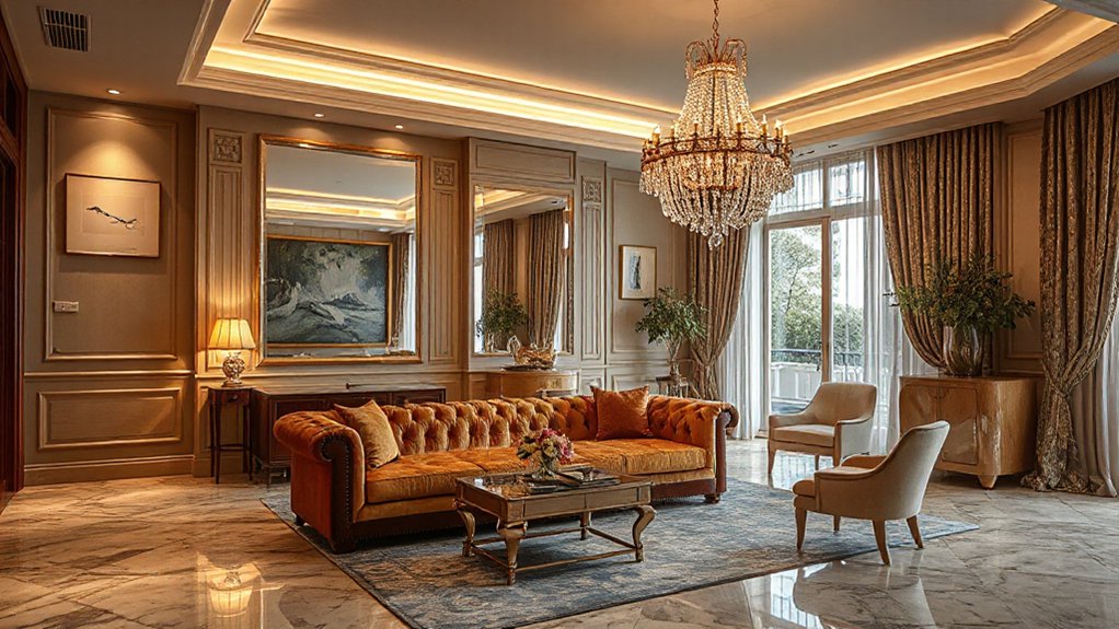 adjust lighting for elegance