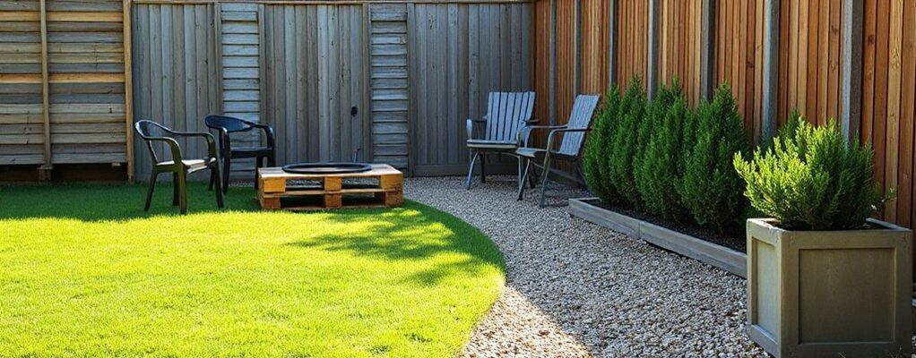 affordable uk garden redesign