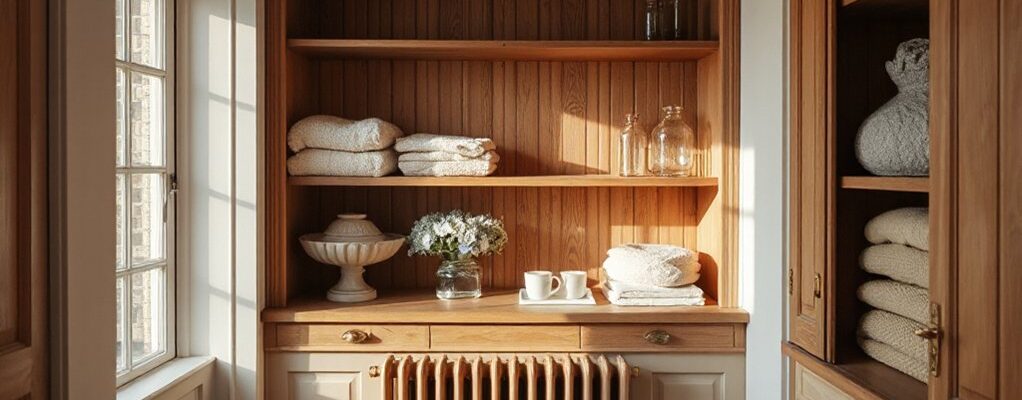 alcove cupboards styling ideas