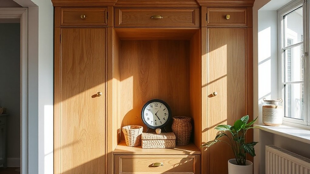 alcove makeover enhances style