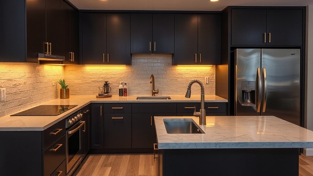 budget friendly luxe kitchen design