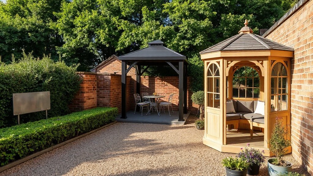 choosing suitable small gazebo