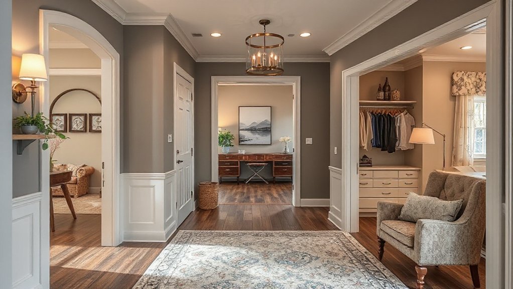 cohesive exterior interior flow