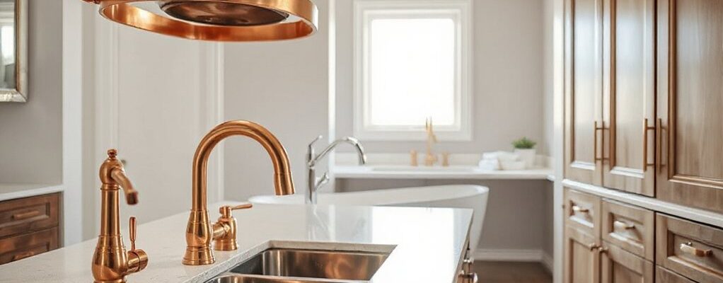 combining various metallic finishes