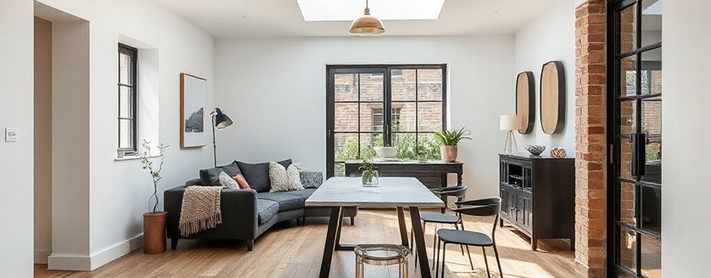 contemporary uk townhouse interiors