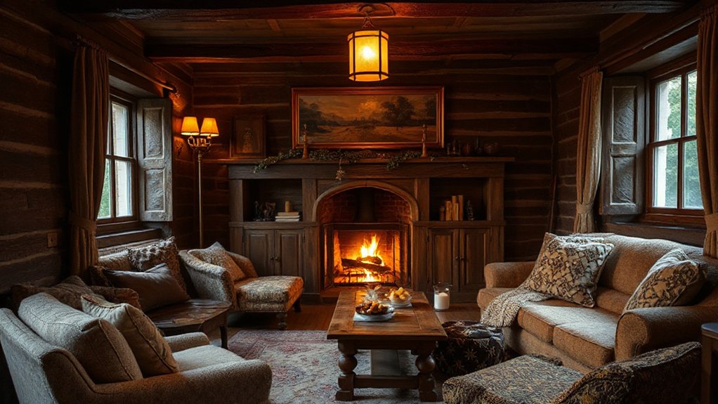 create warm calm inviting space