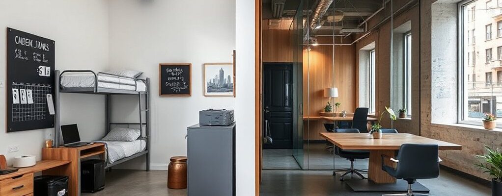 differentiating student and professional rent