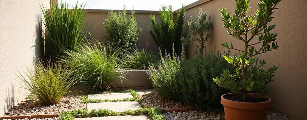 easy care small garden plants