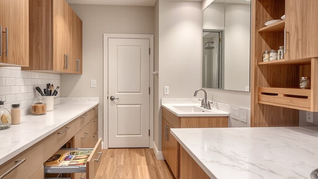 efficient accessible organized spaces