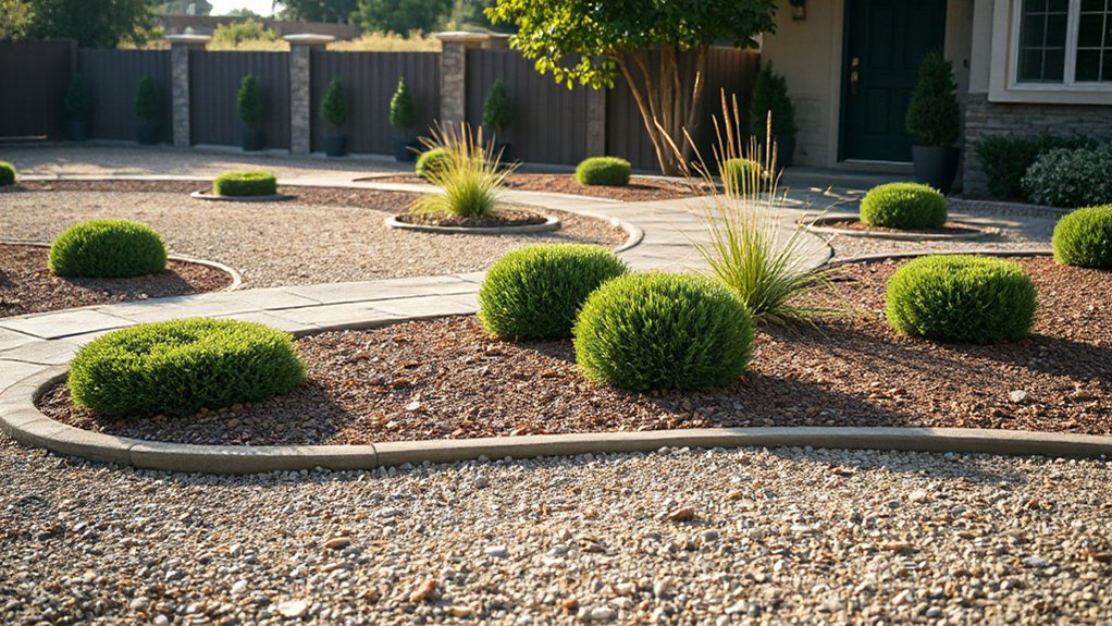 efficient cohesive low maintenance planting