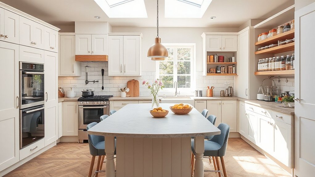 efficient kitchen appliance layout