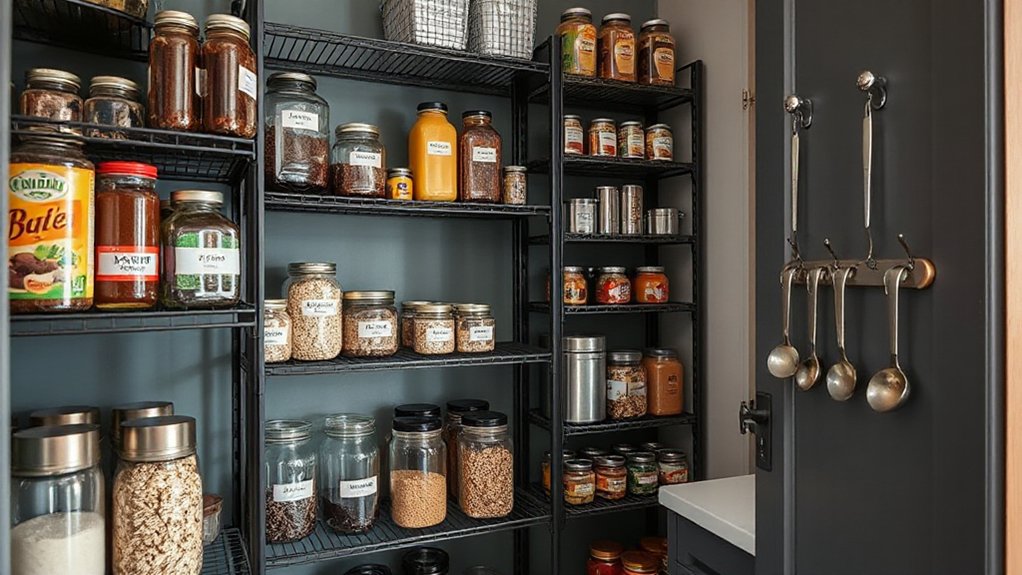 efficient organized kitchen zones