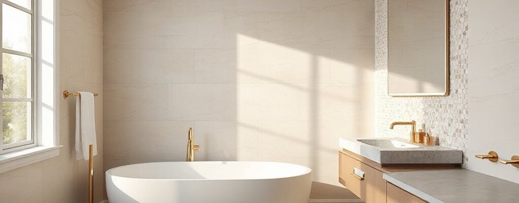 elegant bathroom tile choices