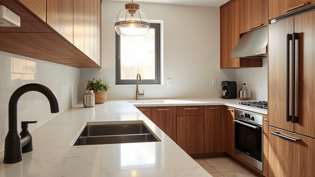 elegant durable material pairings