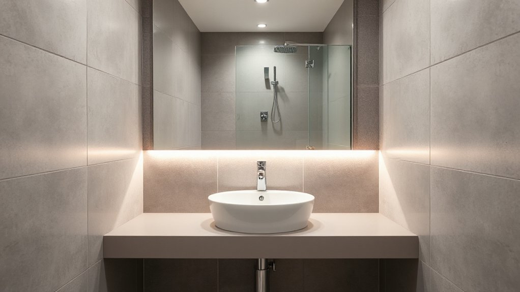 energy efficient bathroom lighting