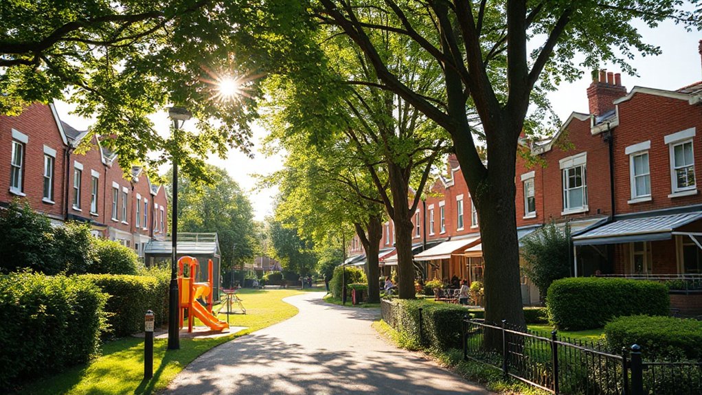 family friendly parks and amenities