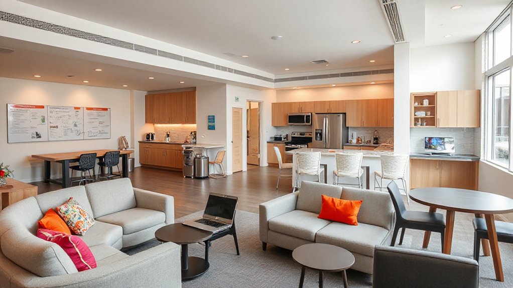 flexible functional student spaces