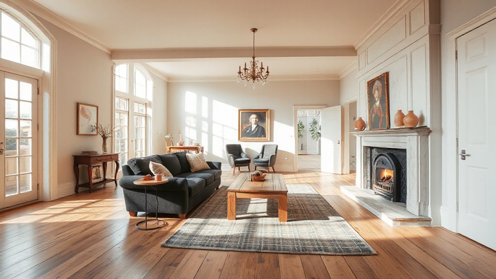 heritage respecting open layout